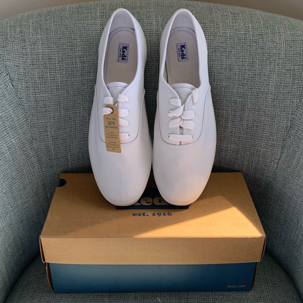 White Keds Champion Canvas